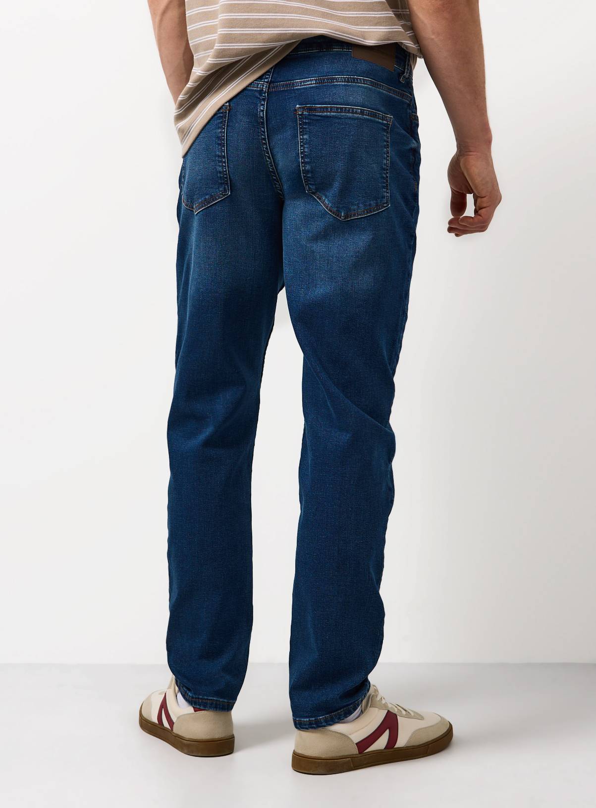 Dark Denim Ultimate Comfort Slim Fit Jeans 38S - Image 5